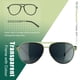thumbnail image 5 of Gafas de sol Lasiyanor Lightweight TAC Polarized Vintage 70s, 5 of 6