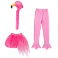 thumbnail image 4 of Conjunto de disfraz de flamenco de carnaval, atuendo creativo de pájaro para Halloween, ideal para el carnaval de verano. L, 4 of 8
