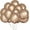 Champagne, variant on Chrome Metallic Rose Gold Balloons 12 Inch 50 Pack KIRIKOU Latex Balloons for Birthday Wedding Anniversary Baby Shower Graduation Christmas Party Decoration Helium Balloons