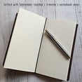 thumbnail image 4 of (Set of 3) Travelers Notebook Inserts Lined Paper 8.25 x 4.25 Inch 100gsm Thick Ruled Refill, Total 192 Pages, Standard Size, 4 of 5