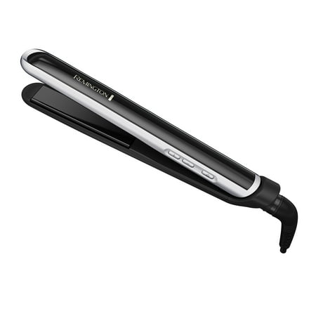 Remington 1” Flat Iron with Pearl Ceramic Technology, Black, (Best Flat Iron For Coarse Black Hair)