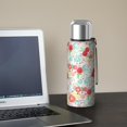 thumbnail image 5 of 20 Oz Pioneer Flower Coffee Tumbler Double Wall Insulated Stainless Steel Water Bottle | Metal Reusable Thermoses Flask with Cup Cap | Leak & Sweat Proof with Anti-Dust Lid, 5 of 7