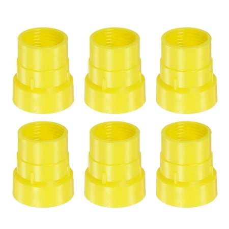 

Uxcell 6Pack Nozzle Short Adapter Connectors G3/4 to G1/2 Threaded Extension Connector