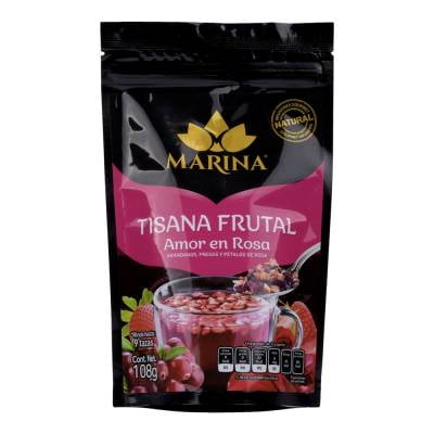 Tisana frutal Marina amor en rosa 108 g
