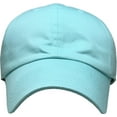 thumbnail image 2 of Solid Plain Washed Dad Hat Cotton Polo Style Baseball Ball Cap NEW, 2 of 9