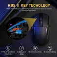 thumbnail image 5 of DAREU A950 Wireless Gaming Mouse with RGB Charging Dock,88g Lightweight Programmable Tri-Mode Wireless Mouse Gaming, Up to 12K DPI,1000Hz,120Hrs Playtime with RGB Backlit, Great for PC, Mac, 5 of 8