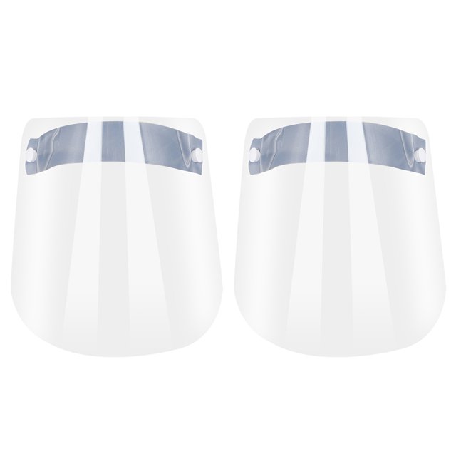 2 uds protección facial completa profesional cubierta facial de aislamiento antigotitas para tienda en casa