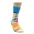 thumbnail image 4 of Fish Feast sous la Mer de Sock Panda (Petit Adulte - Tailles de Chaussures 2-5), 4 of 5
