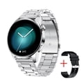 thumbnail image 1 of LIGE nuevo reloj inteligente con llamada Bluetooth para hombre, relojes deportivos de Fitness completamente táctiles, resistente al agua, banda de acero con frecuencia cardíaca, reloj inteligente Android iOS Tan Jianjun unisex, 1 of 2
