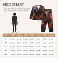 thumbnail image 4 of Balery Cute Maple Leaf Koala Conjunto de Pijama con Estampado para Mujer, Conjunto de Dos Piezas con Manga Larga, Ropa de Dormir Suave con Bolsillos, Pijamas Cómodos-X-Large, 4 of 7