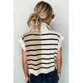 thumbnail image 3 of Redhotype Elevate Your Style with Chic Stripe Zip Vest - Must-Have!, 3 of 8