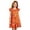 Z703-Orange-B, variant on HNMKIU Cartoon Print Girls Pajama Dress Summer Short Sleeve Nightgown For Toddler Kids Casual Home Wear Pink,3-4 Years