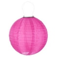 thumbnail image 2 of Lámpara Farolillo de papel chino solar LED de 12 pulgadas para decoración del hogar (rosa) Ehuebsd Para estrenar, 2 of 5