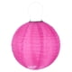 thumbnail image 1 of WDOplteas Farolillo Papel Chino Solar LED 12 Pulgadas para Del (rosa), 1 of 6