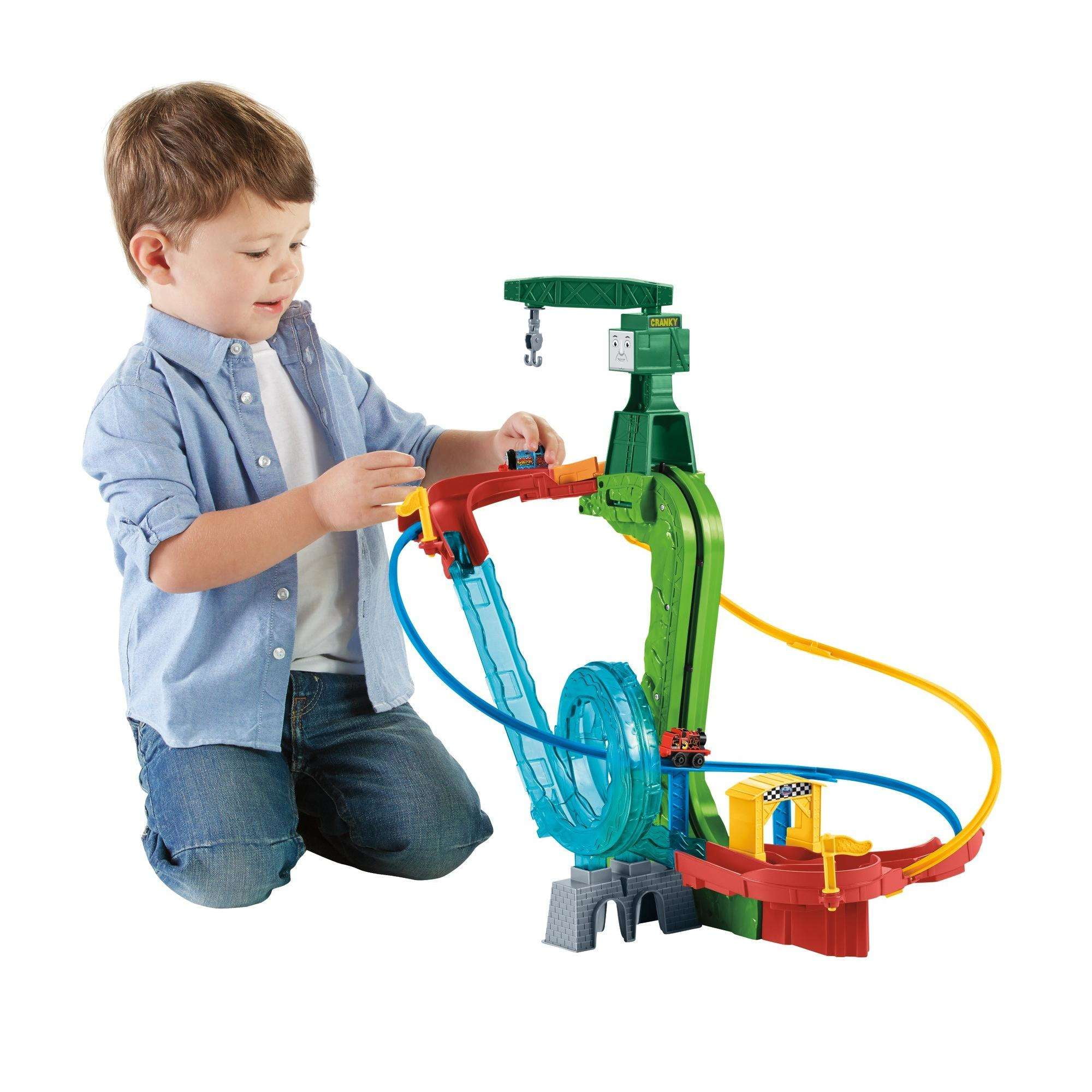 thomas and friends motorized raceway