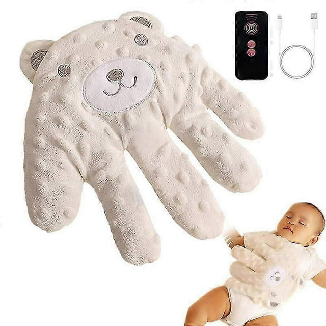 Baby Soothing Palm, Baby Patter for Sleep,Electric Baby Hand Pillow
