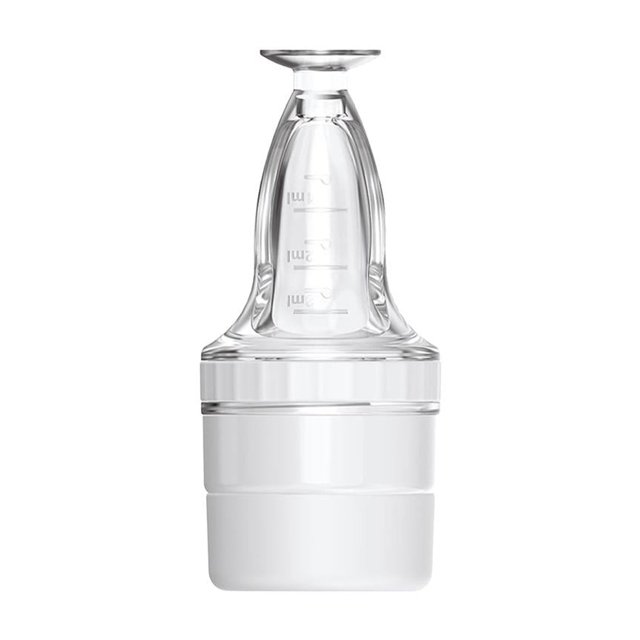 Aceite capilar, cepillo de masaje para el cuero cabelludo 3 ml, cuidado del cabello y aplicación de aceite capilar. Blanco