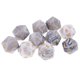 thumbnail image 5 of De Dados Poliédricos De Plástico De 20 De De De Dados Numéricos Accesorios Para Mazmorras Y Dragones, 10 Piezas Por Ped Gris blanco Hugo Dados poliédricos, 5 of 7