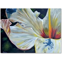 Trademark Fine Art "Hibiscus" Canvas Art by Jennifer Redstreake