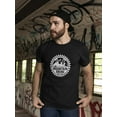 thumbnail image 2 of Mountain Biking Mountains T-Shirt Men -Image by Shutterstock, Male 3X-Large, 2 of 4