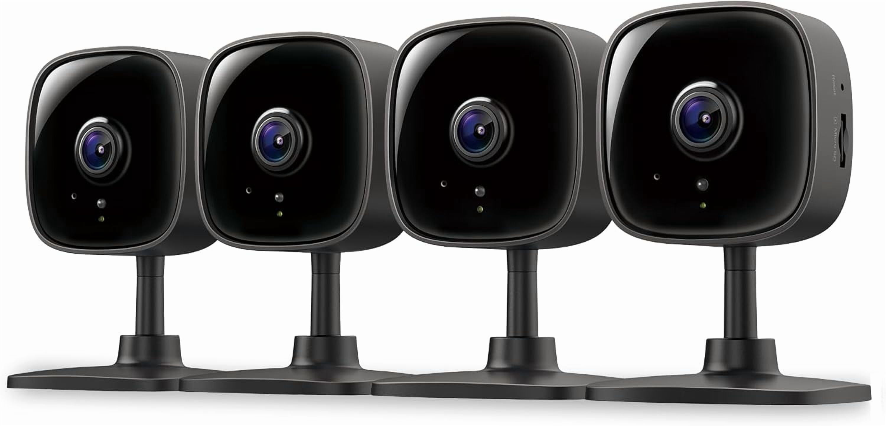 by TP-Link 1080P Indoor Security Camera for Baby Monitor, Pet Camera w/Motion Detection, 2-Way Audio, Night Vision, Cloud & SD Card Storage, Works w/Alexa & Google Home, Black, C101