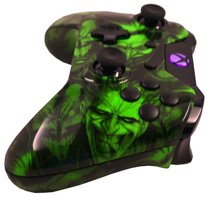 Hydro Dipped Joker Xbox One Modded Controller For All Games Including Cod Infinite Warfare By Midnight Modz Walmart Com Walmart Com