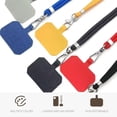 thumbnail image 3 of Tholdsy Cordón para teléfono móvil correa para el cuello ajustable Universal colgante Smartphone llaves cámara cuerda portátil caminar extraíble Electrónica Cielo azul, 3 of 6