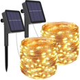 thumbnail image 2 of Guirnalda solar Sincero de 20 m con 200 luces luz blanca resistente al agua, 2 of 2