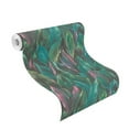 thumbnail image 2 of Rasch Maclayi Fuschia Banana Leaf Wallpaper, 2 of 5