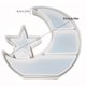 thumbnail image 4 of Molde de almacenamiento Bandeja de almacenamiento en forma de estrella de luna Decoración de silicona Molde organizador de manualidades DIY Vogacara HA003880-00, 4 of 6