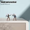 thumbnail image 3 of QIDITONG 4pcs Miniature Figurine for Western Party Decorations and Home Decor Model Statue for Collectors and Enthusiasts, 3 of 5