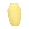 thumbnail image 3 of Jarrón de cerámica con flores, jarrón decorativo para el hogar, mesa auxiliar, jarrón decorativo Amarillo, 3 of 9