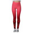 thumbnail image 4 of Zhanying Collants de Noël pour Femmes Style Laid de Noël Collants en Molleton Résistants aux Plis pour Femmes Hiver Rouge TG, 4 of 6