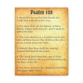 thumbnail image 1 of Scripture Walls Psalm 128 Chapter Gold Bible Canvas Christian Wall Art Ready to Hang Unframed, 1 of 6