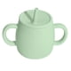 thumbnail image 1 of Vaso de entrenamiento de silicona para preescolar con tapa, asa y pajita apto para bebés mayores de 6 meses, 1 of 5