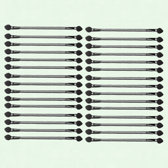Eyeshadow Applicator Sponge Makeup Brush, Dual Side Disposable Eye Shadow Stick, 30pcs