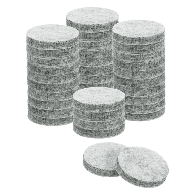 Furniture Sliders, Round Self Adhesive Felt Furniture Pads, Floor Protectors for Furniture Feet Hardwood Floors 1.25" 36Pcs
