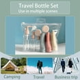 thumbnail image 3 of ZOUYUE 12 Pieces Shampoo Travel Bottles,TSA Approved Traveling Travel Size,Leak Proof Silicone Squeezable Spray Bottles Jars Travel Size Containers for Shampoo Conditioner Lotion Body Wash, 3 of 7
