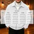 thumbnail image 2 of Mens Corduroy Bomber Jacket with Pocekts Casual Full Zip Lapel Long Sleeve Lightweight Shirt Jacekt White L, 2 of 8