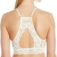 thumbnail image 2 of Pretty Comy Lace Bralette for Women High Neck Camisoles Racerback Double-Layered Crop Top, 2 of 3