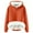 #1Orange, variant on Women's Sherpa Lined Hoodie Autumn Winter Pullover Hoodies Solid Color Velvet Hoodie Lady,Thicken Wool Lined Hoodies,Pullover Hooded Sweatshirt