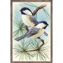 Premier Garden Size Flag - Chickadee Vignette