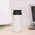 thumbnail image 5 of Stainless Steel Insulated Cup with Flat Lid Reusable Heat-Resistant Bottle for Home Car Office, 5 of 5