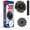 30 Feet, variant on Dryer Vent Cleaner Kit Ducts Cleaning Kit for Dryer Air Duct HVAC Vent Fireplace Chimney Pellet Stove Gutter Downspout Dryer Vent Lint Removers with 1.5" 4" 6" Brush Heads (20 )