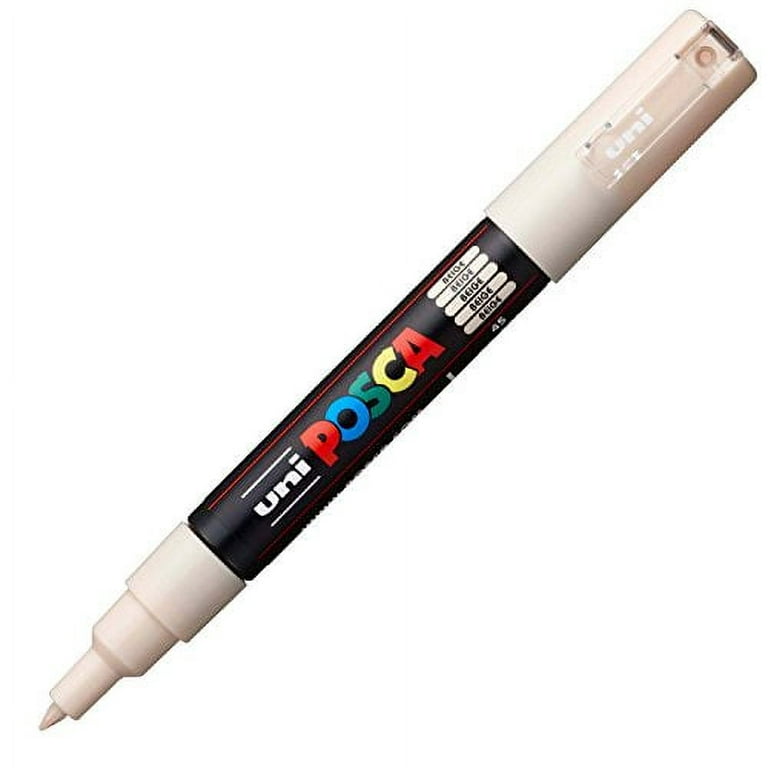 POSCA Extra Fine PC-1M Art Paint Marker Pens Drawing Drafting Poster  Coloring Markers All Colours Metal Fabric Glass Stone Canvas 