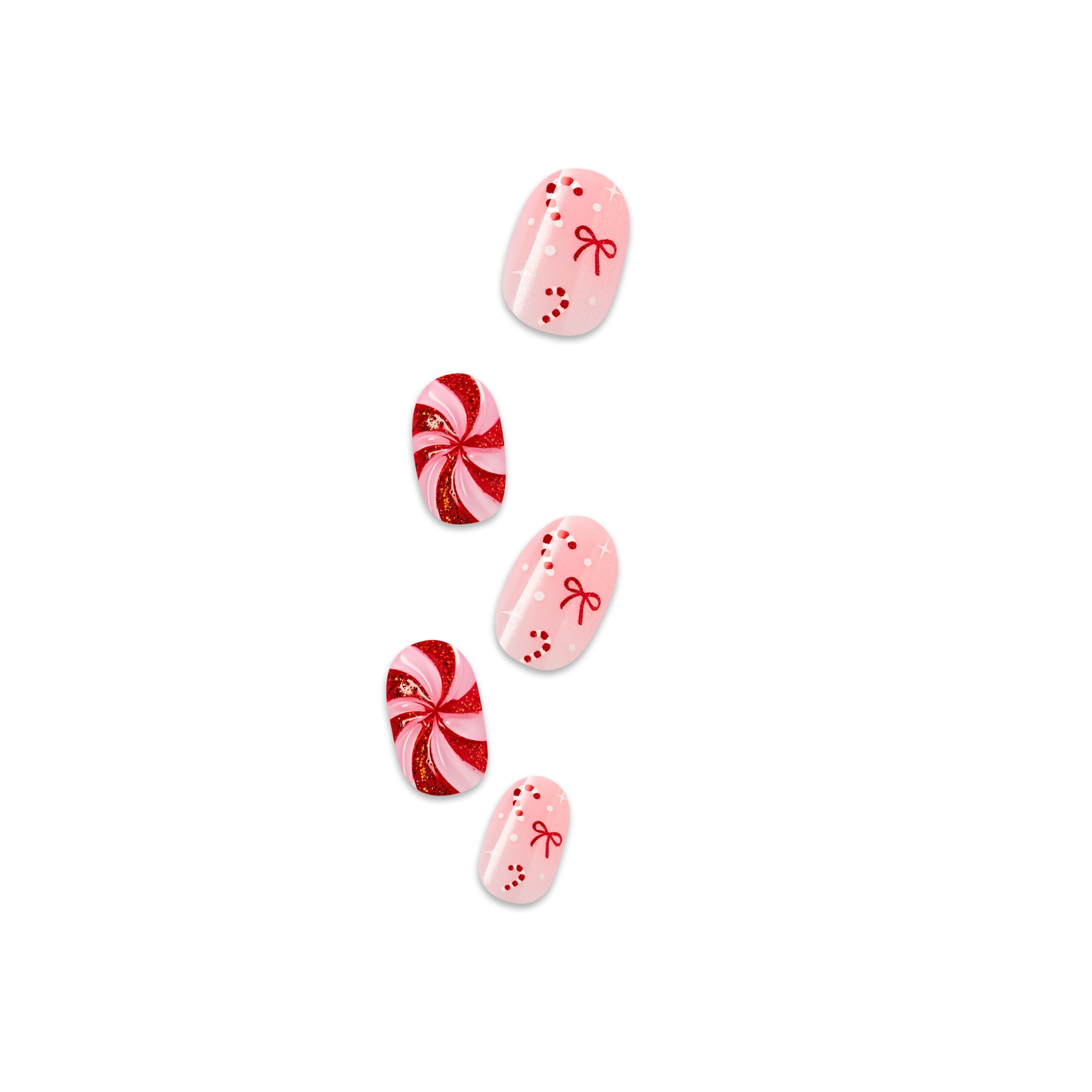 Kiss Impress Press On Nails Limited Edition Holiday Gift Set #12, 3-Pack, 90 Fake Nails