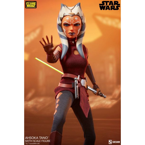 Ahsoka Clone Wars Figure | Display figures for ecommerce - Walmart