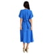 thumbnail image 3 of Vestido midi Roman Fashion V-ELY-0222-AZUL Azul G Juvenil, 3 of 6