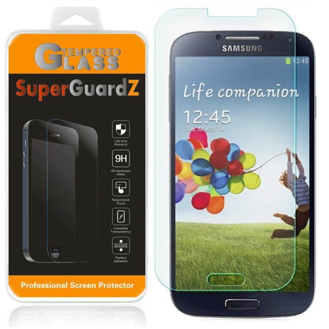 Protector de Pantalla SuperGuardZ Galaxy S4 9H 0.3mm Paquete de 2