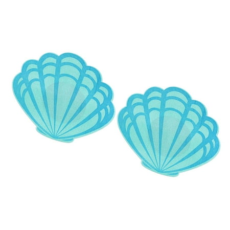 

10Pairs Satin Flower Ladies Lift Petal Pasties Patch Sticky Blue